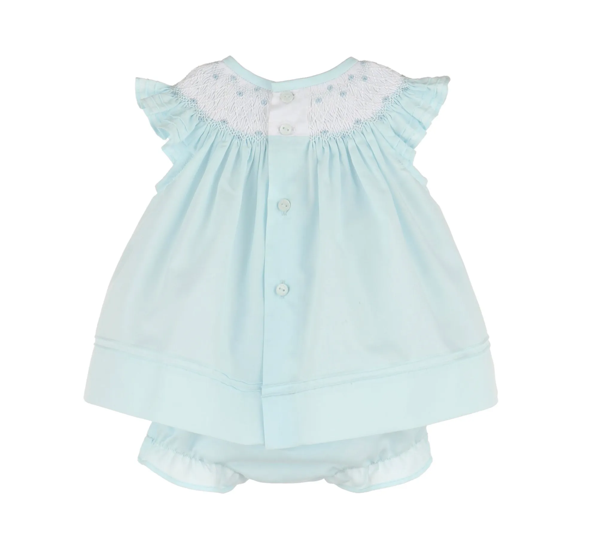 Color Combo Smocked Bishop Set