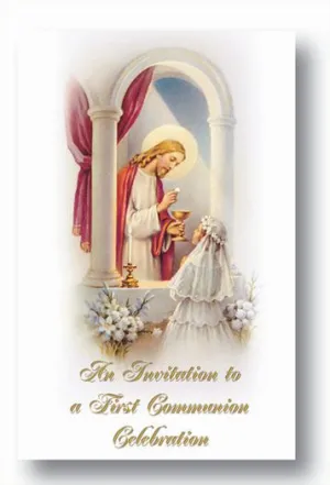 Communion Girl Invitation