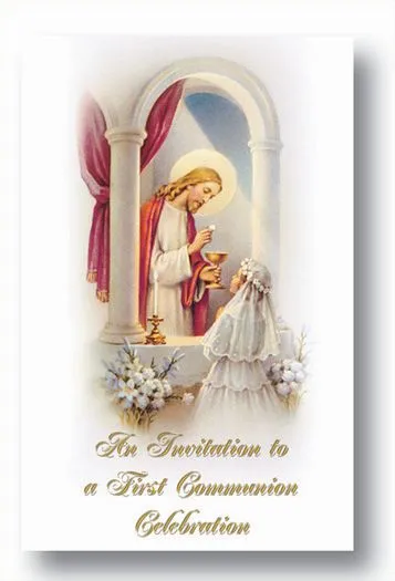 Communion Girl Invitation