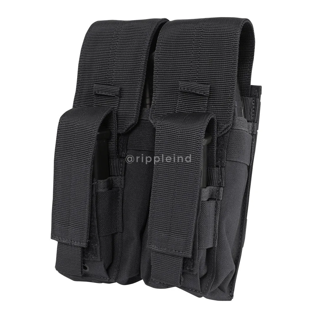 Condor - Black - Double AK Kangaroo Mag Pouch - CLEARANCE