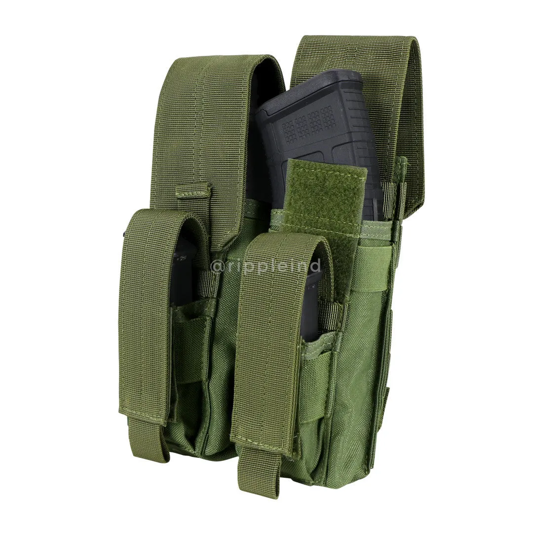 Condor - Black - Double AK Kangaroo Mag Pouch - CLEARANCE