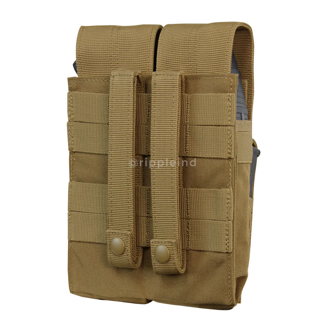 Condor - Black - Double AK Kangaroo Mag Pouch - CLEARANCE