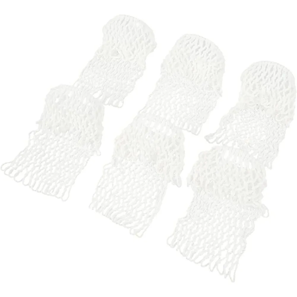 Cotton Mesh Pocket Nets 6 Pack - 10"