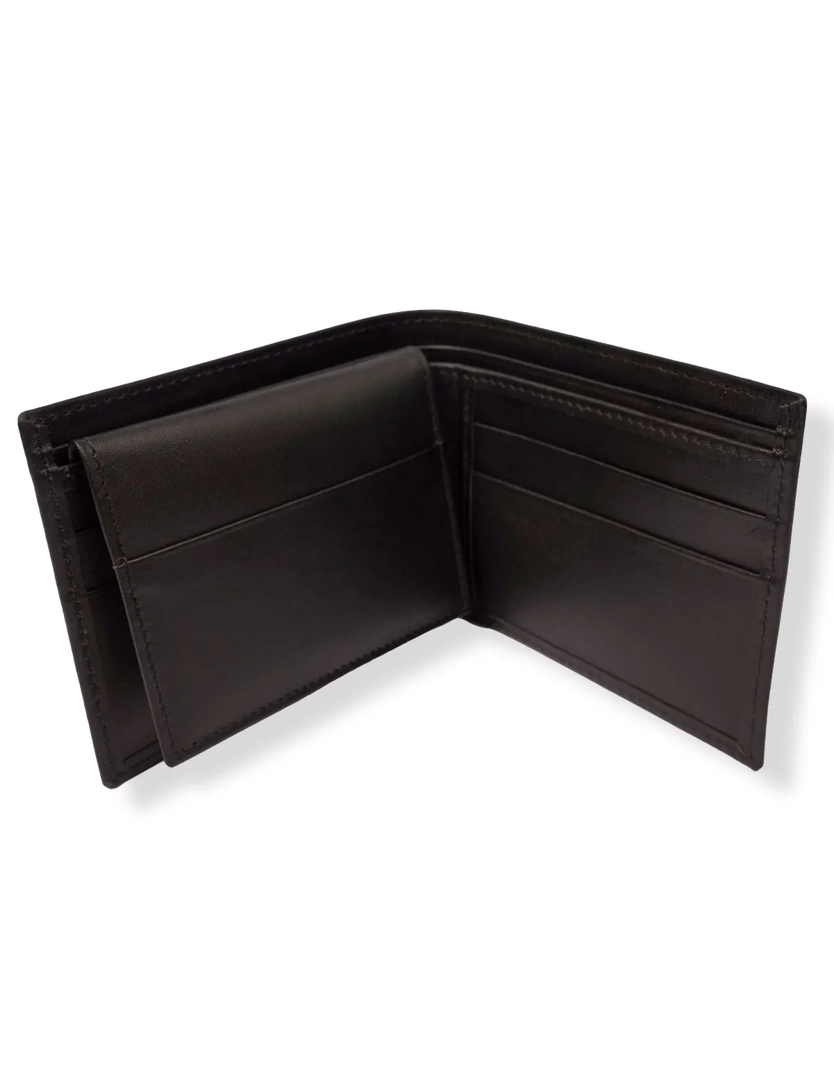 Cow Leather Wallet Black – Everyday Carry with Soft Finish