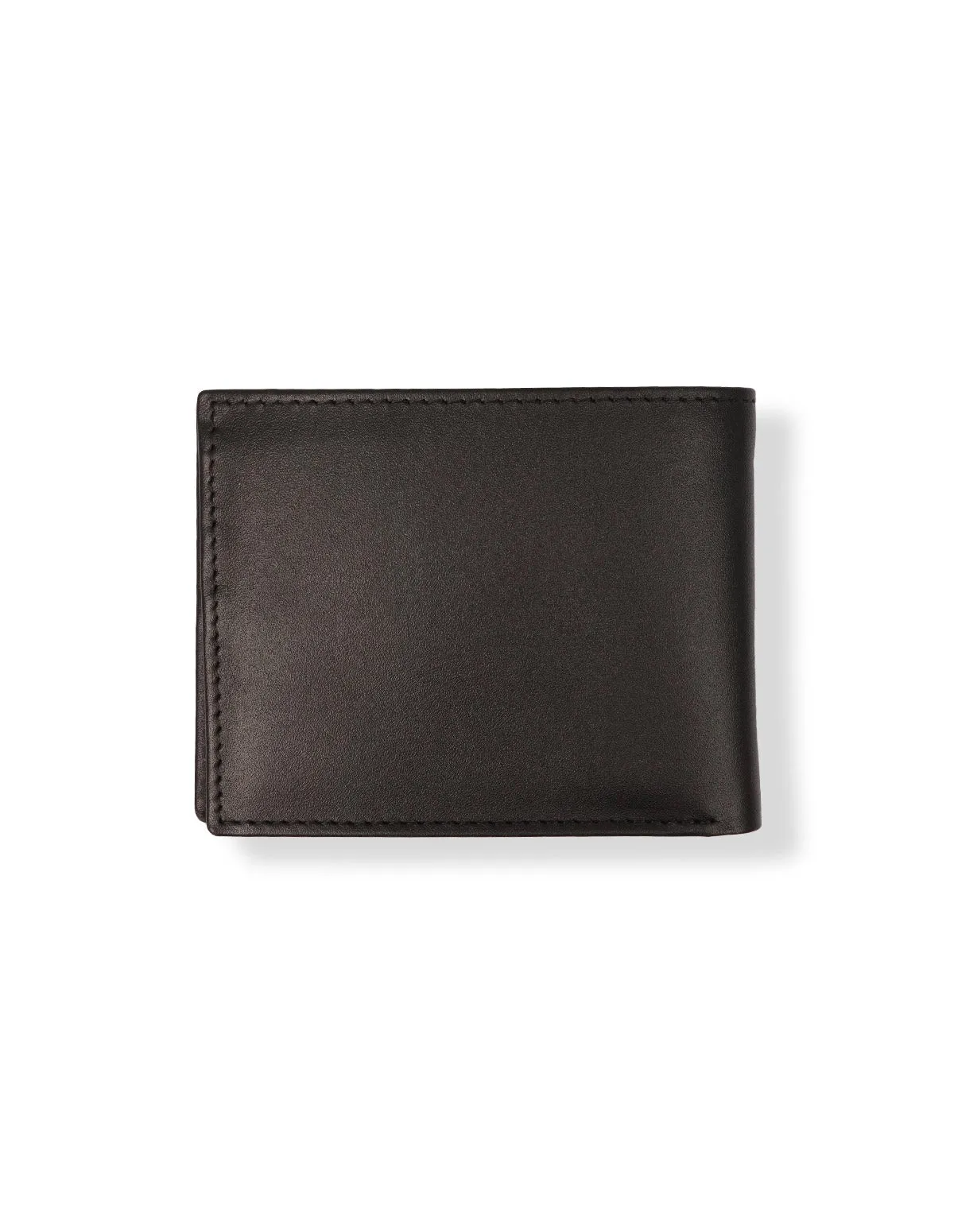 Cow Leather Wallet Black – Everyday Carry with Soft Finish