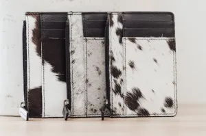 Cowhide Cash & Card Holder