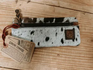 Cowhide Pencil Case