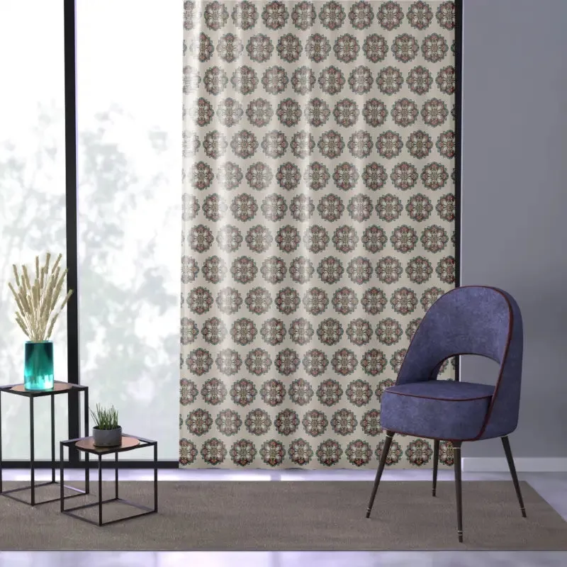 Cozy Mandal Curtains Spark Enchanting Home Style