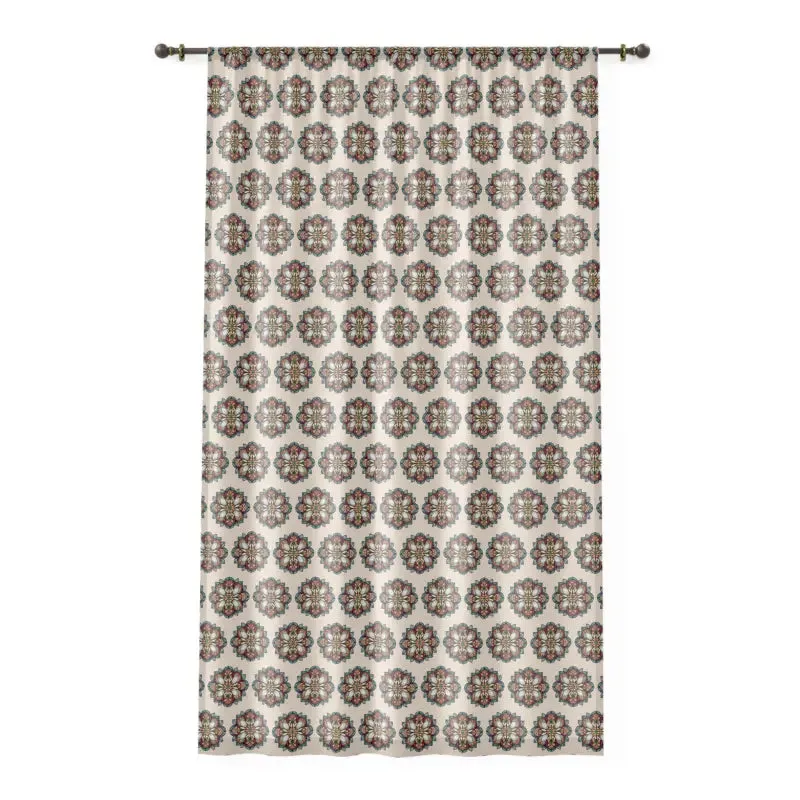 Cozy Mandal Curtains Spark Enchanting Home Style