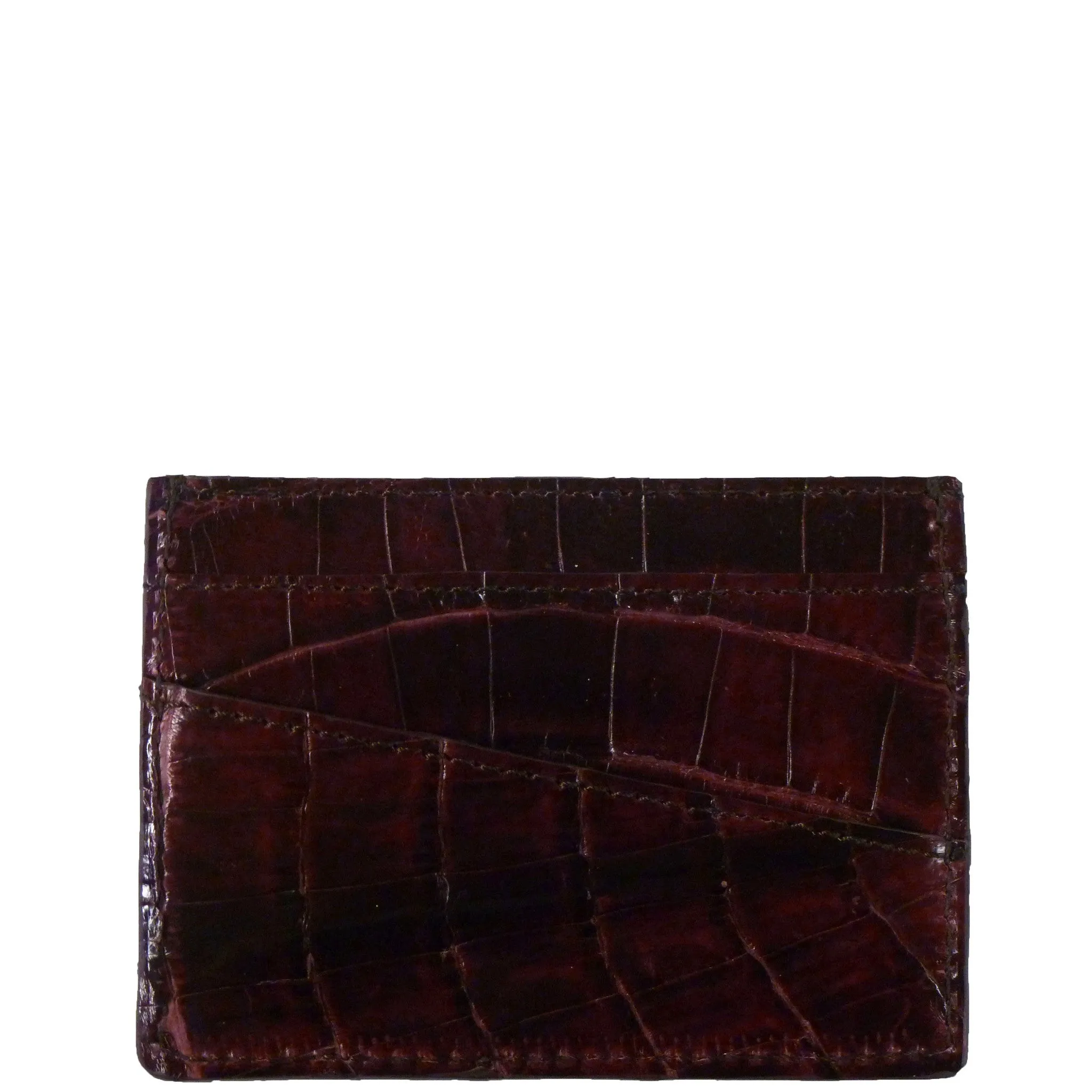Credit Card Holder in Crocodile