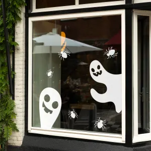 Creepy Ghost and Spider Retail Vinyl