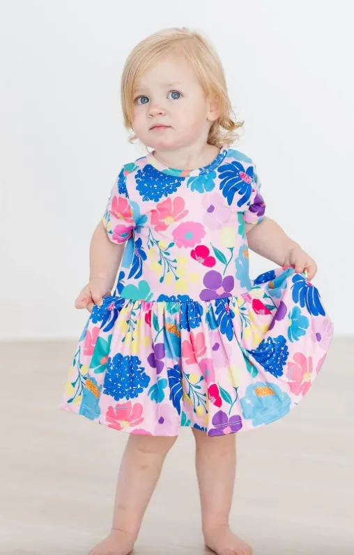 Dahlia Dreams S/S Twirl Bodysuit