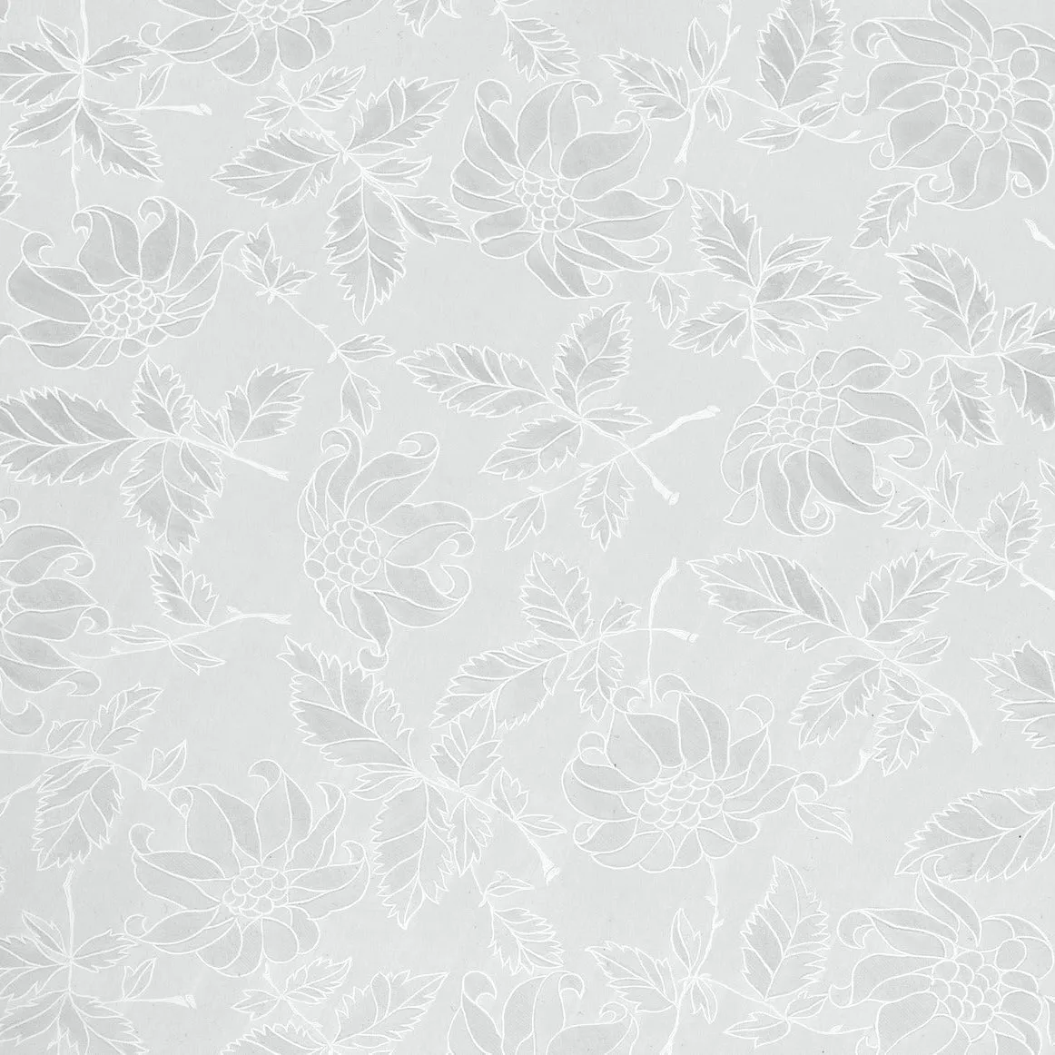 Damask Transparent Vinyl (675mm, Self-Adhesive)
