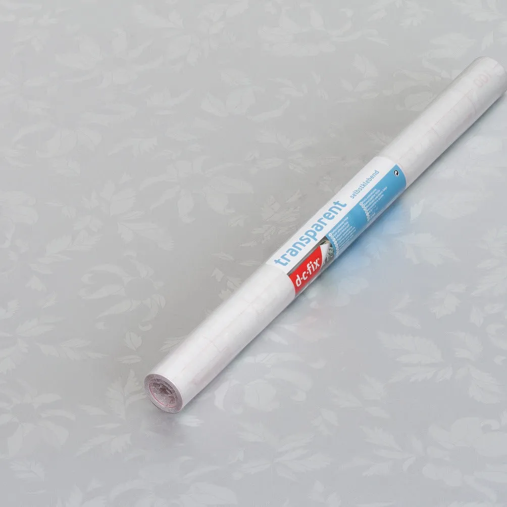 Damask Transparent Vinyl (675mm, Self-Adhesive)