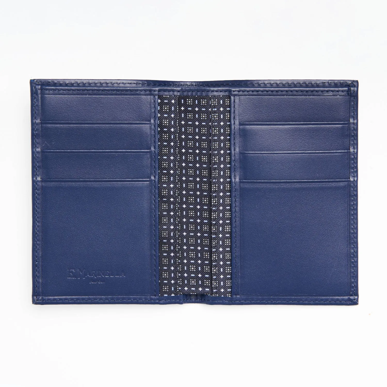 DARK BLUE VERTICAL WALLET