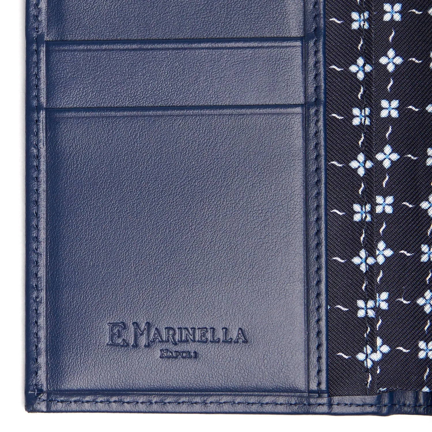 DARK BLUE VERTICAL WALLET