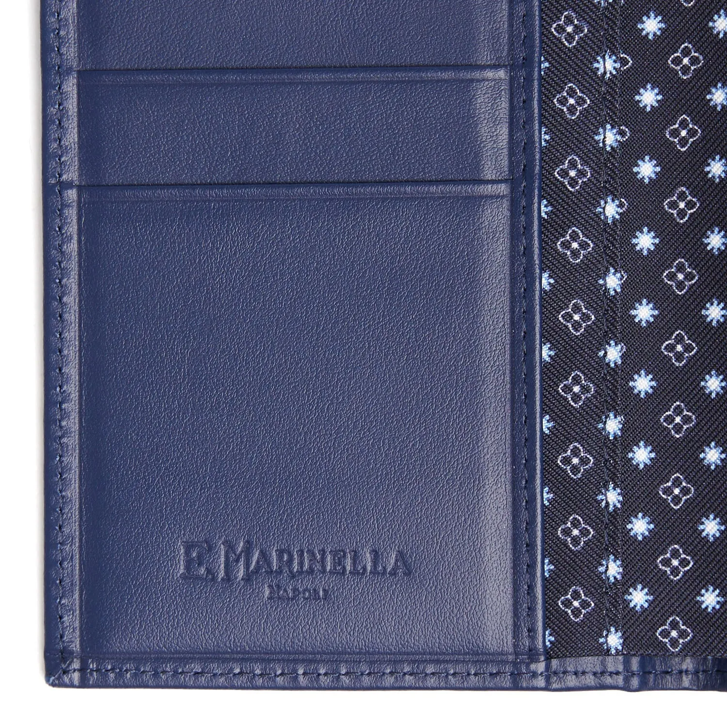 DARK BLUE VERTICAL WALLET