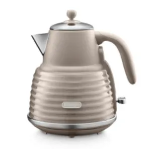 Delonghi Scultura Scolpito Selections Kettles 1.5 Litre Clay Beige KBZS3001.BG