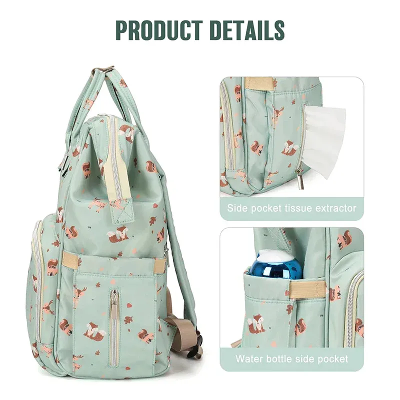 Diaper Backpack for Travel and Nursing