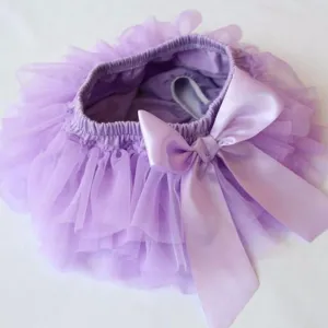 Diaper ruffle cover