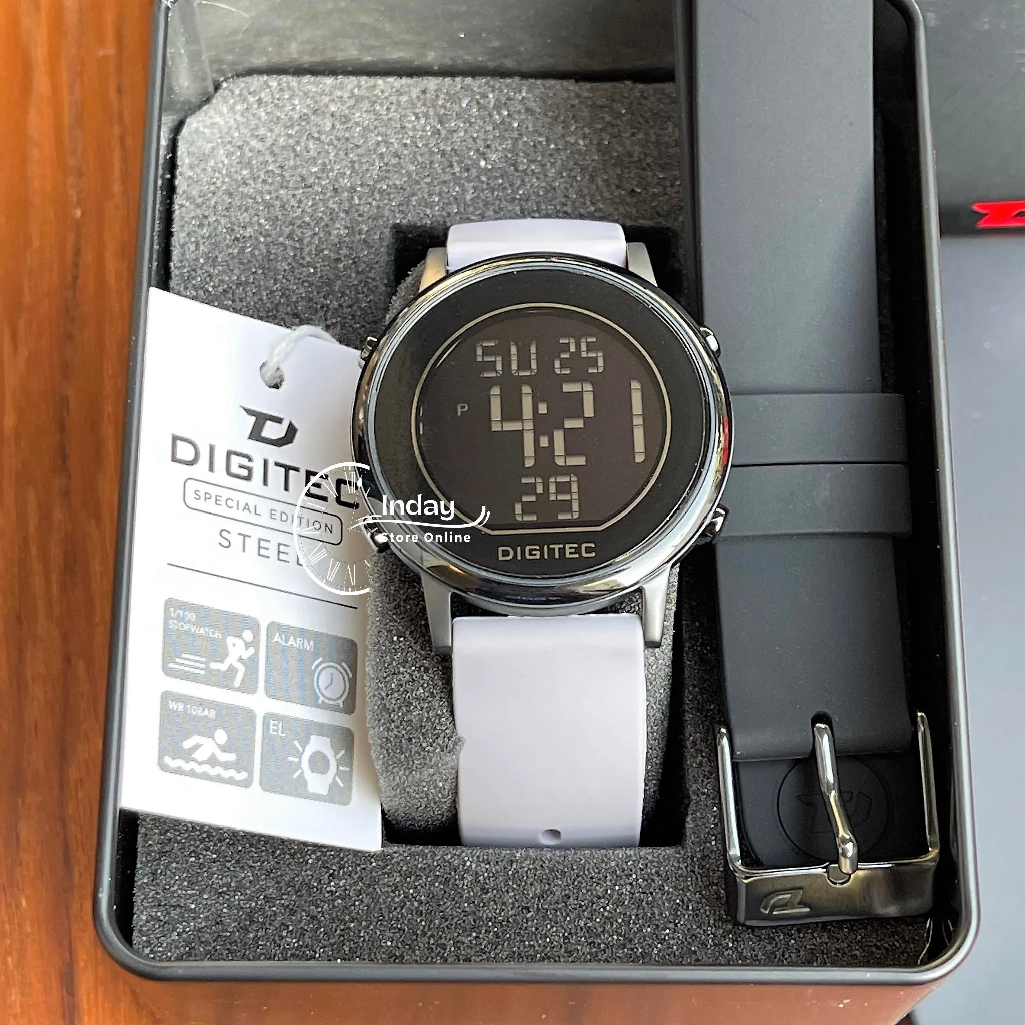 Digitec Women's Watch DGS-7126T-2 Standard Digital  Extra Strap