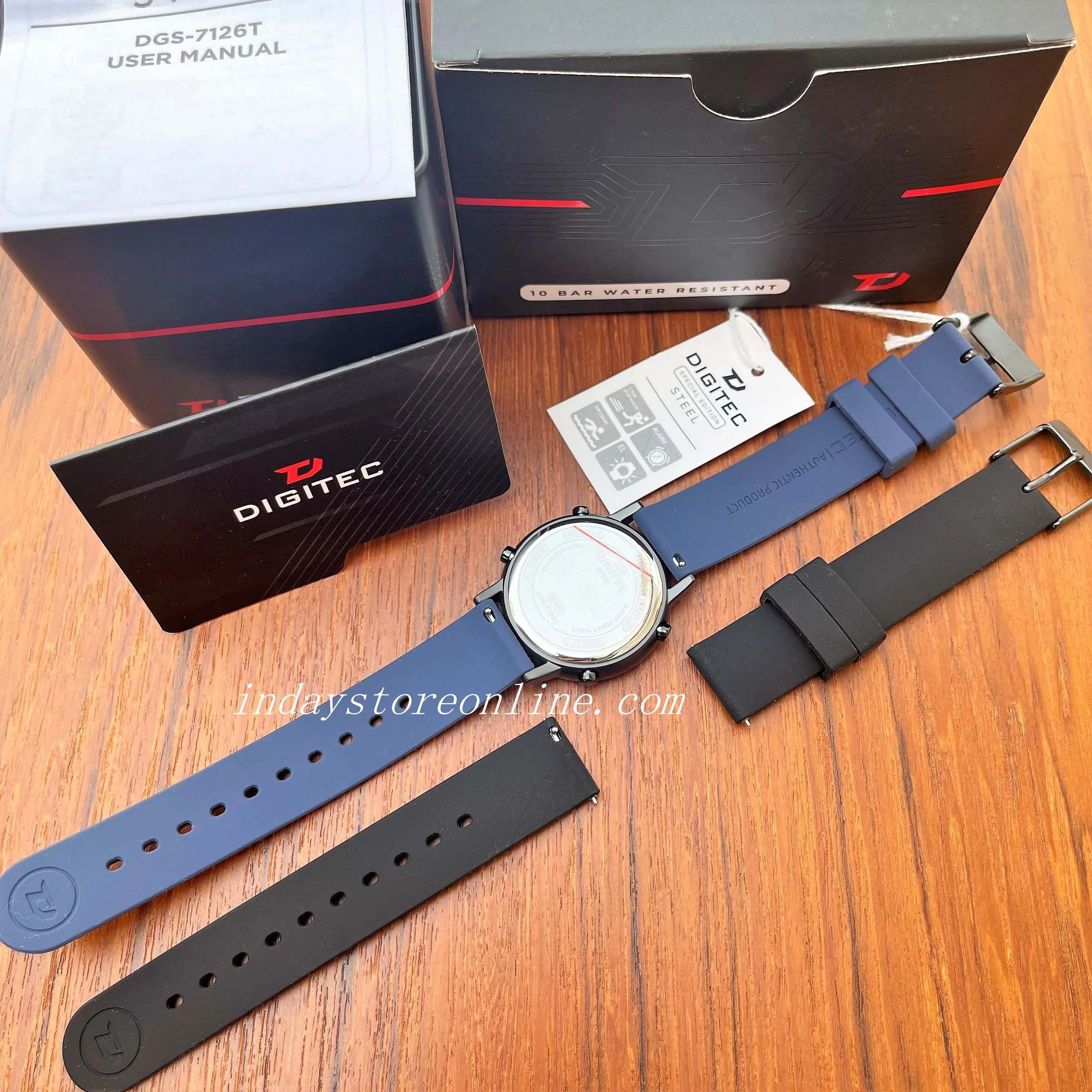 Digitec Women's Watch DGS-7126T-3 Standard Digital  Extra Strap