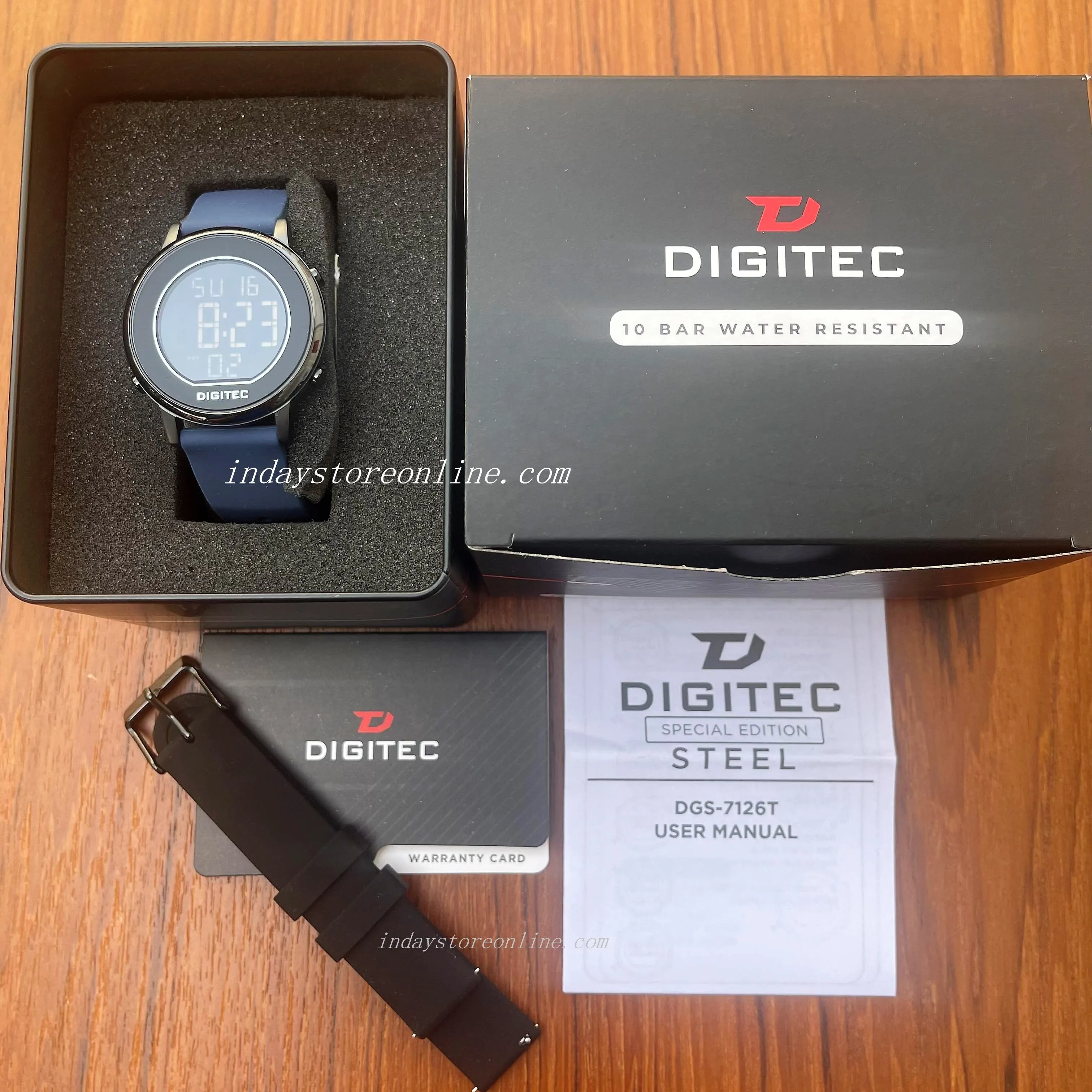 Digitec Women's Watch DGS-7126T-3 Standard Digital  Extra Strap