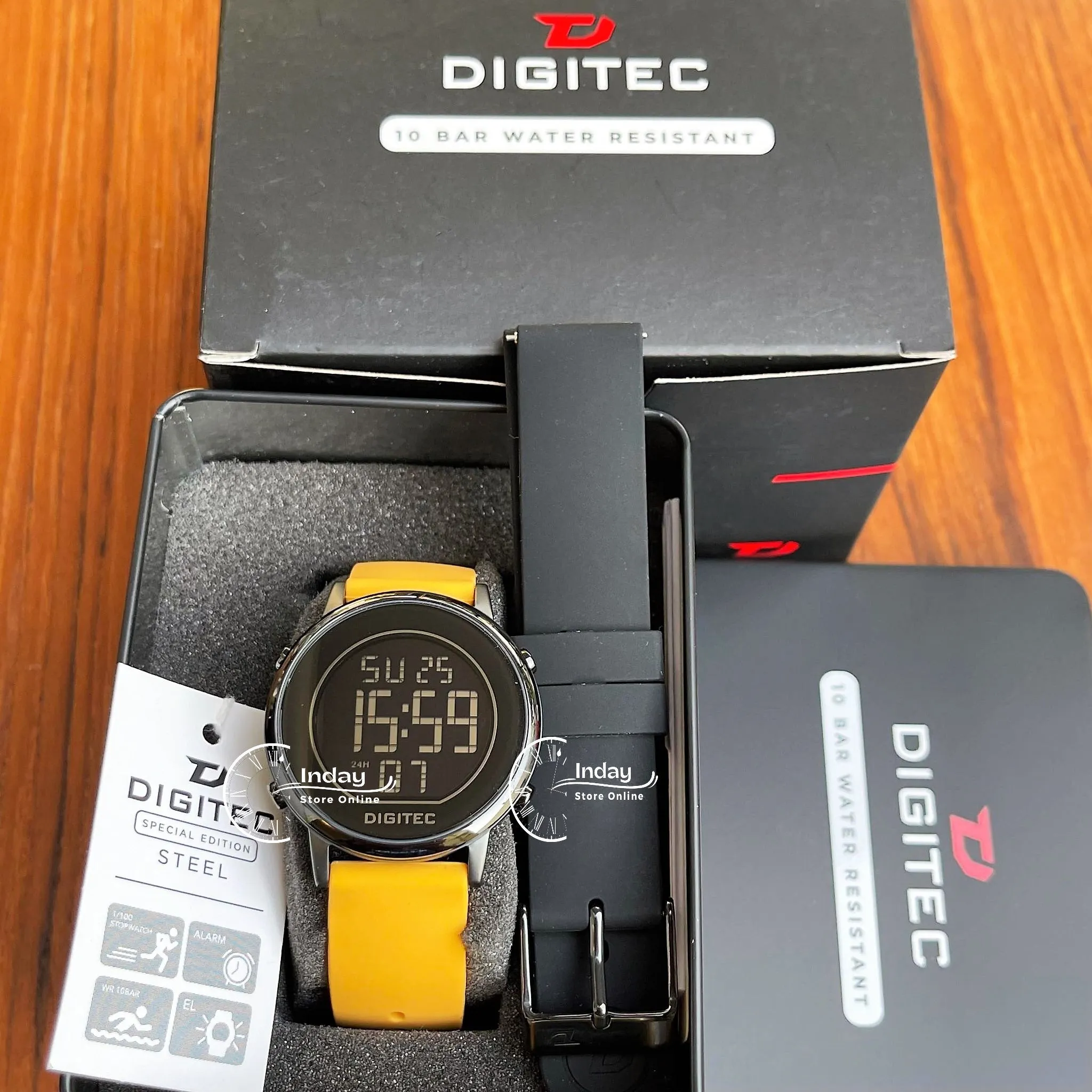 Digitec Women's Watch DGS-7126T-4 Standard Digital  Extra Strap