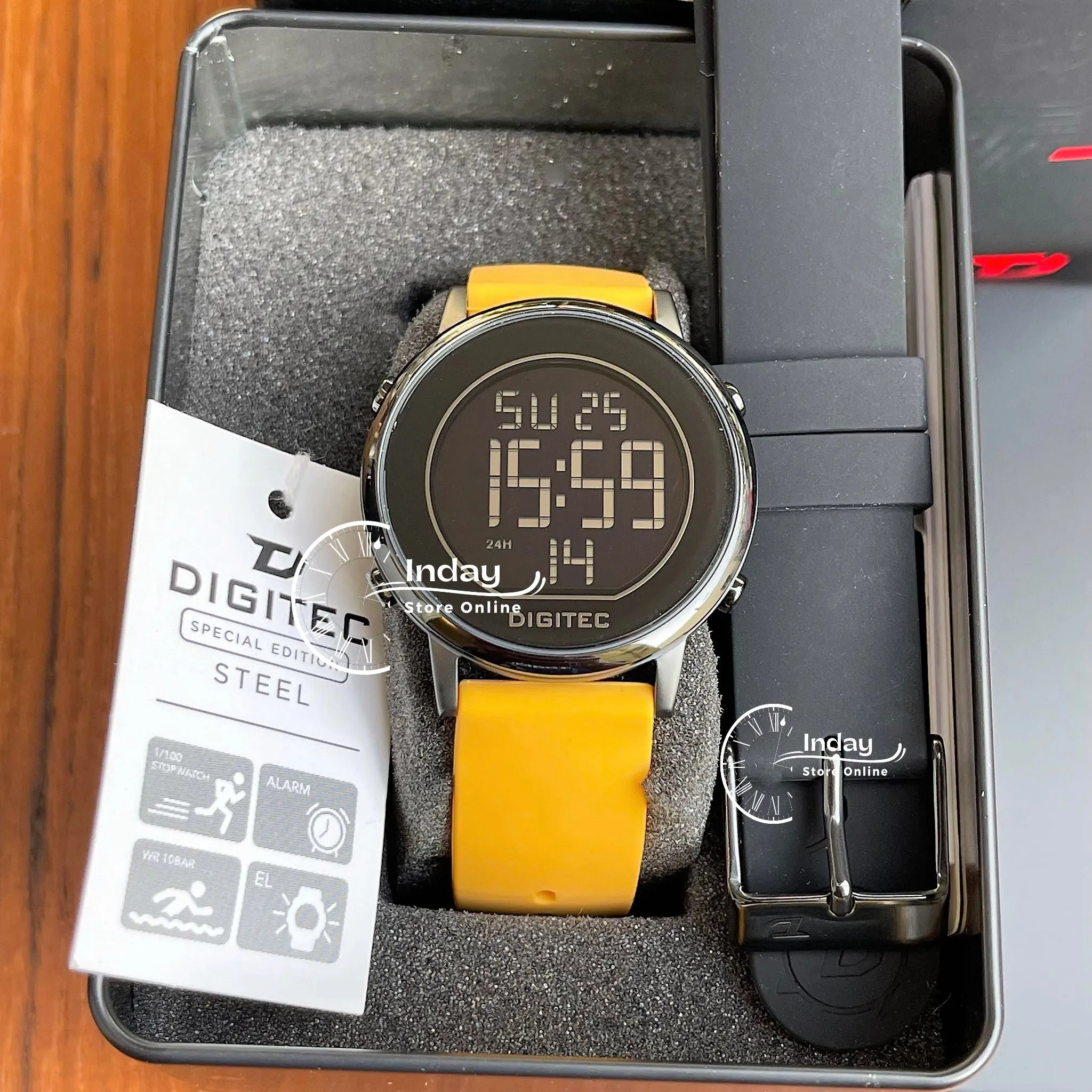 Digitec Women's Watch DGS-7126T-4 Standard Digital  Extra Strap