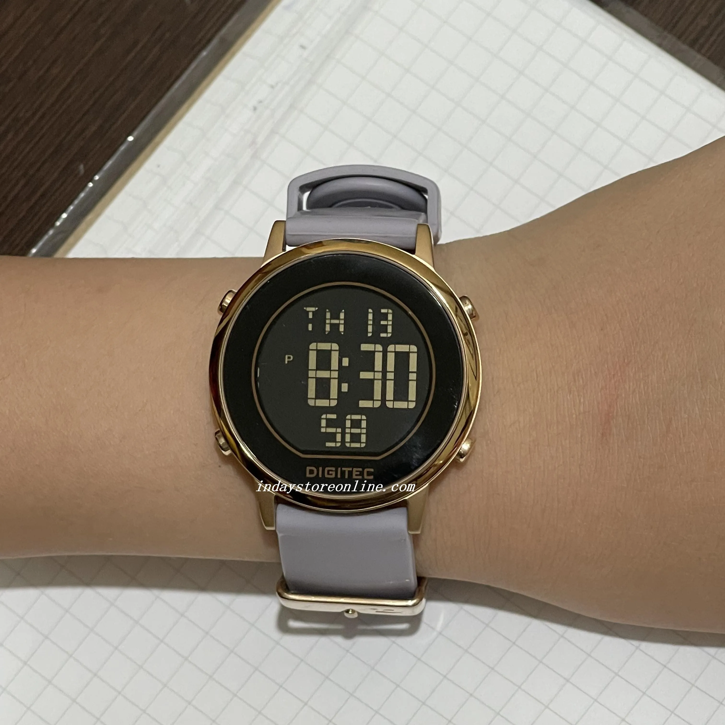 Digitec Women's Watch DGS-7126T-6 Standard Digital  Extra Strap