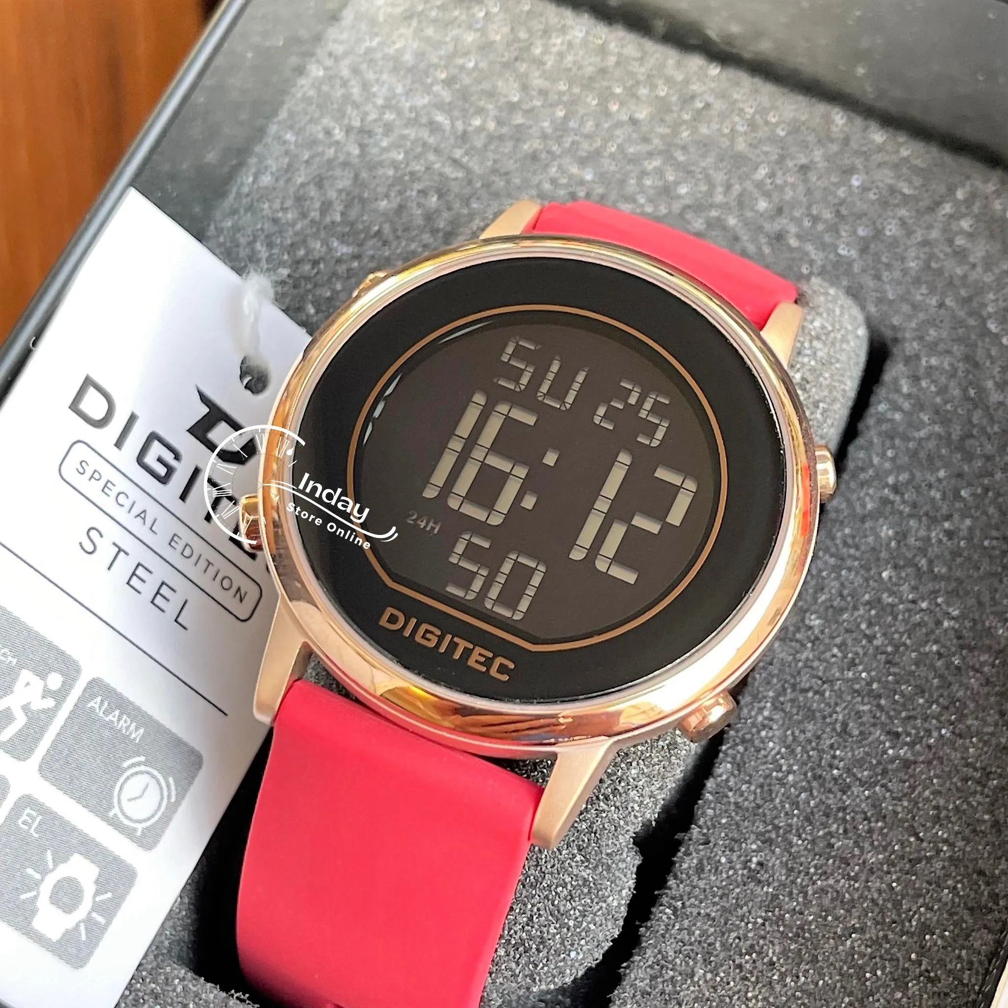 Digitec Women's Watch DGS-7126T-7 Standard Digital  Extra Strap