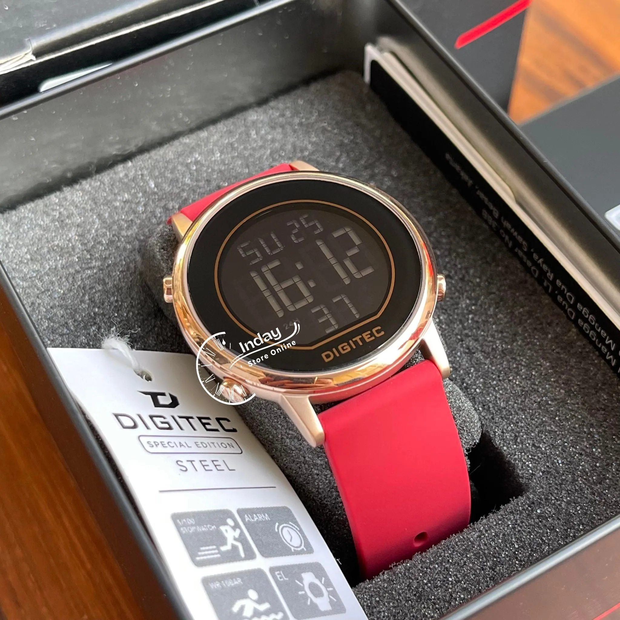 Digitec Women's Watch DGS-7126T-7 Standard Digital  Extra Strap