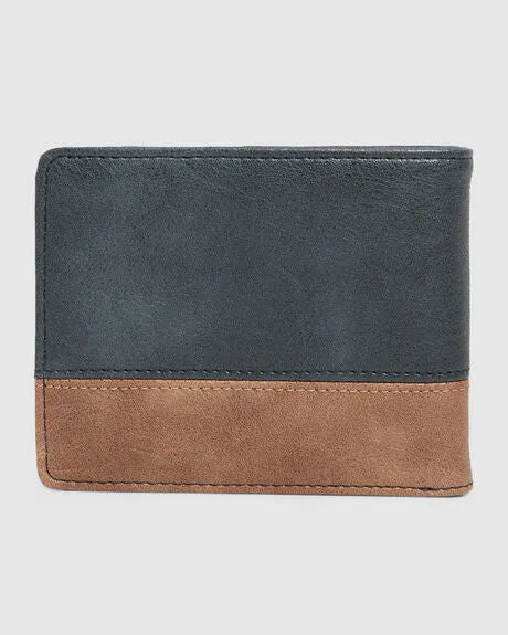 Dimension Wallet - Navy/Tan