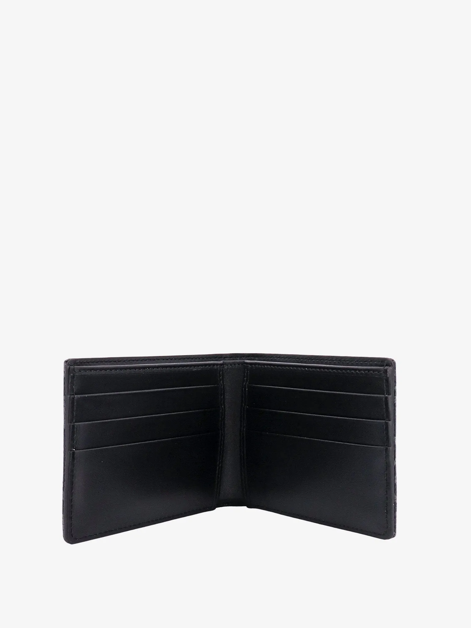 Dolce E Gabbana Coated Canvas Wallet With With All Over Logo