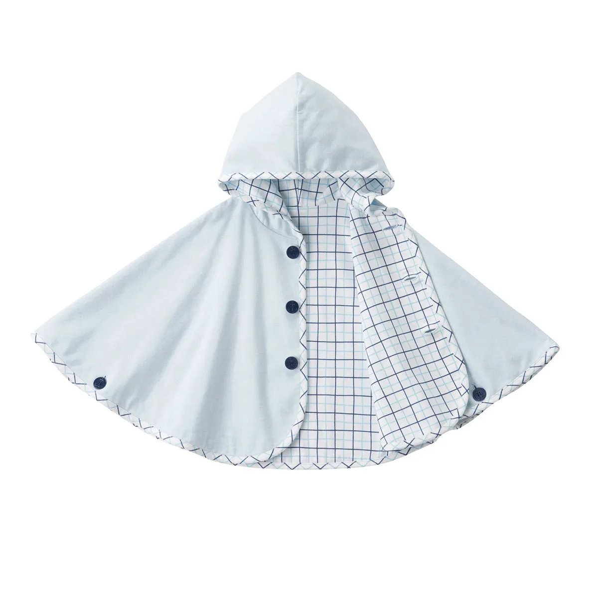 Double-faced Hooded Mantle