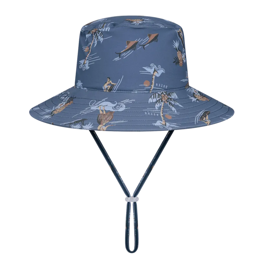 Dozer Reversible Bucket Hat - Brice Blue