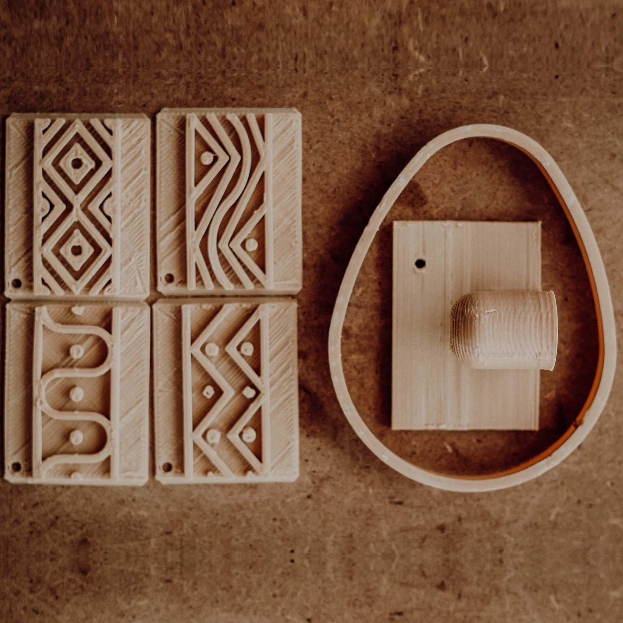 Easter Egg Eco Cutter and Stamps