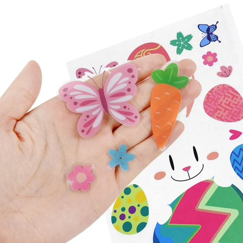 Easter Removable Window Stickers - Flag   Car