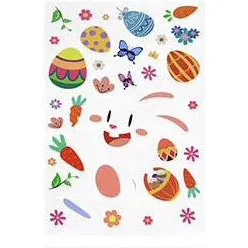 Easter Removable Window Stickers - Flag   Car