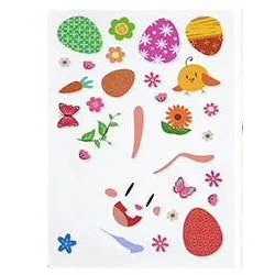 Easter Removable Window Stickers - Flag   Car