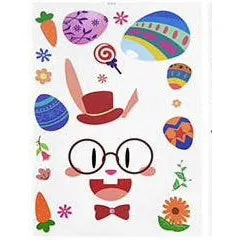 Easter Removable Window Stickers - Flag   Car