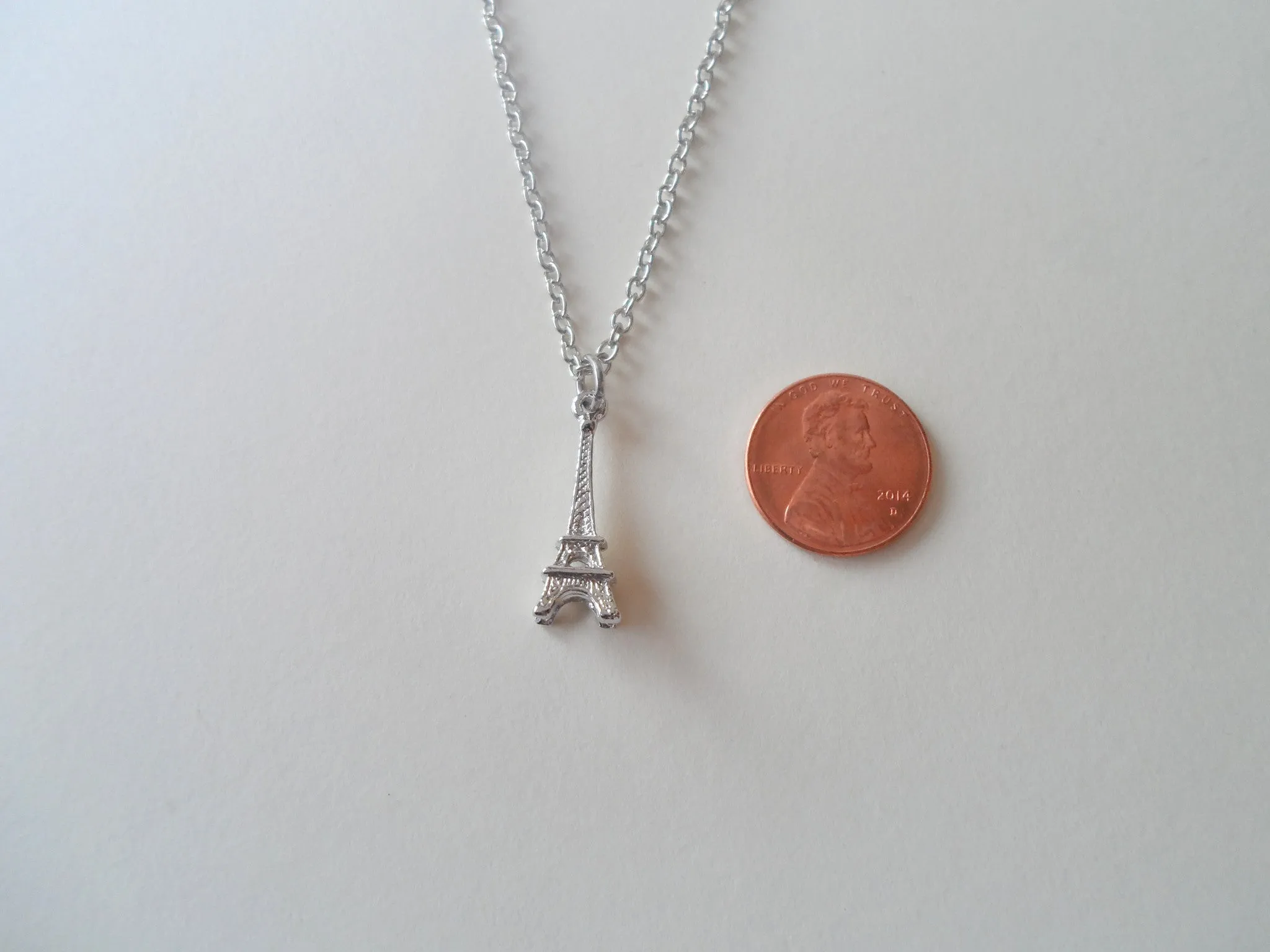 Eiffel Tower Charm Necklace