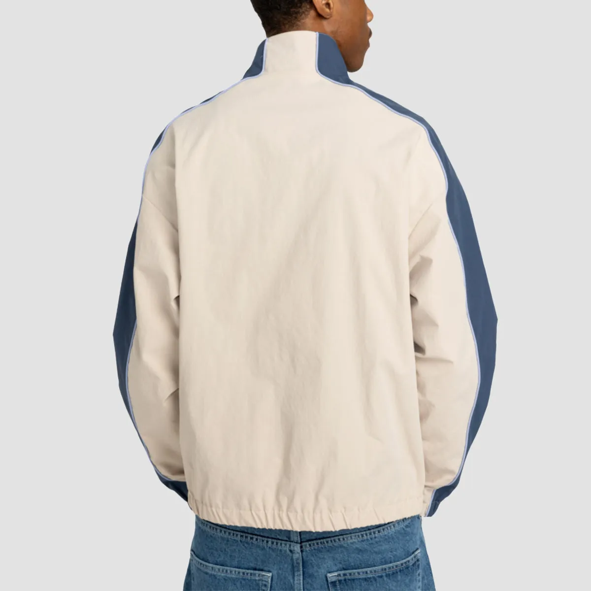 Element Trace Windbreaker Jacket Oyster Grey