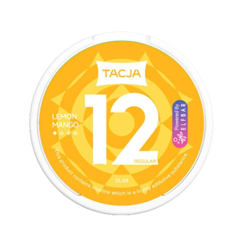 ELF BAR TACJA NICOTINE POUCHES MELLOW LEMON MANGO