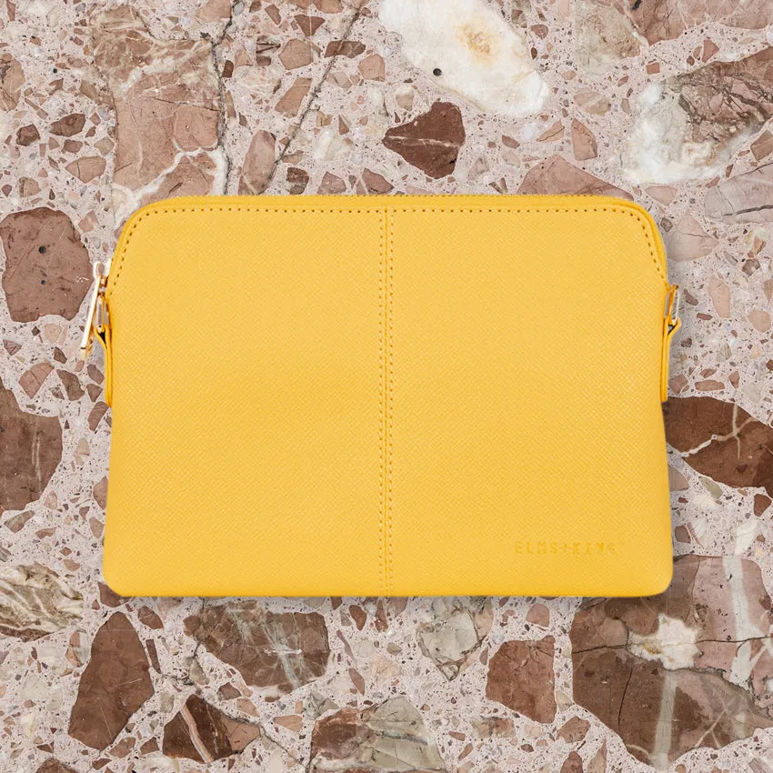 Elms   King Bowery Wallet, Lemon