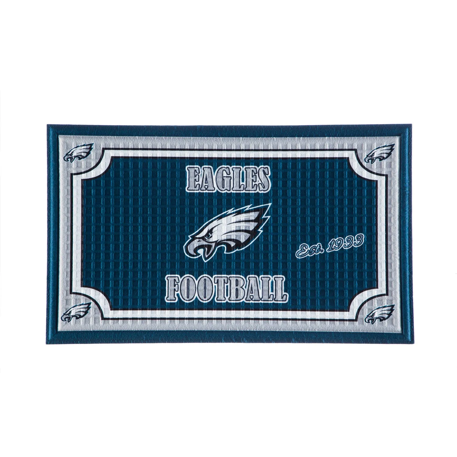 Embossed Door Mat-Philadelphia Eagles,41em3823b
