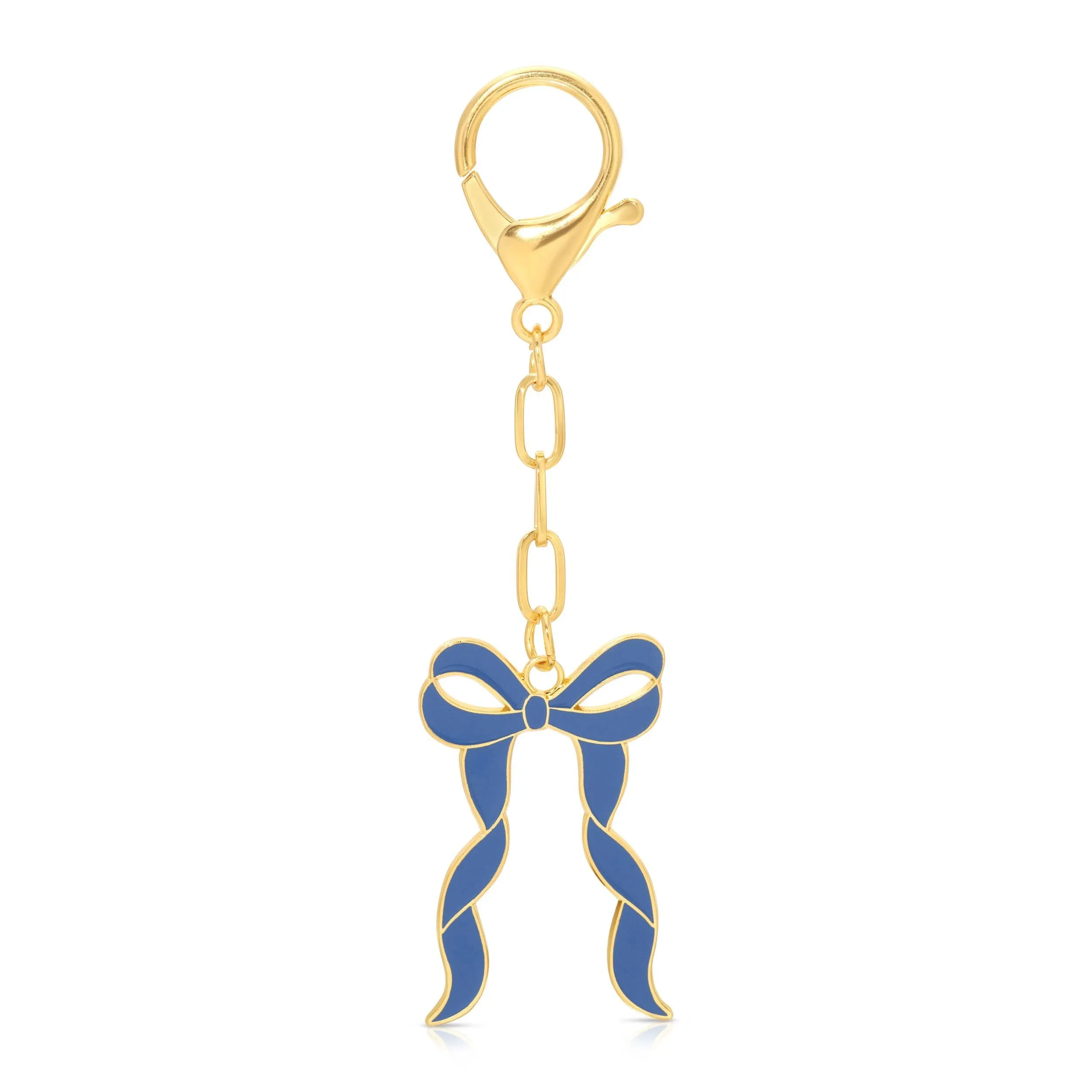 Enamel Bag Charm - Bow