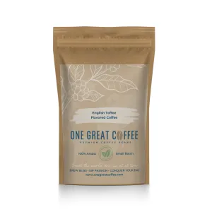 English Toffee Flavored Coffee