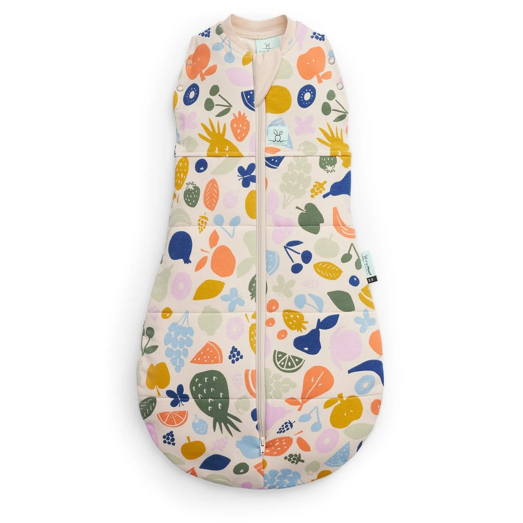 ergoPouch Cocoon Swaddle Bag - Fruit Salad 2.5 Tog