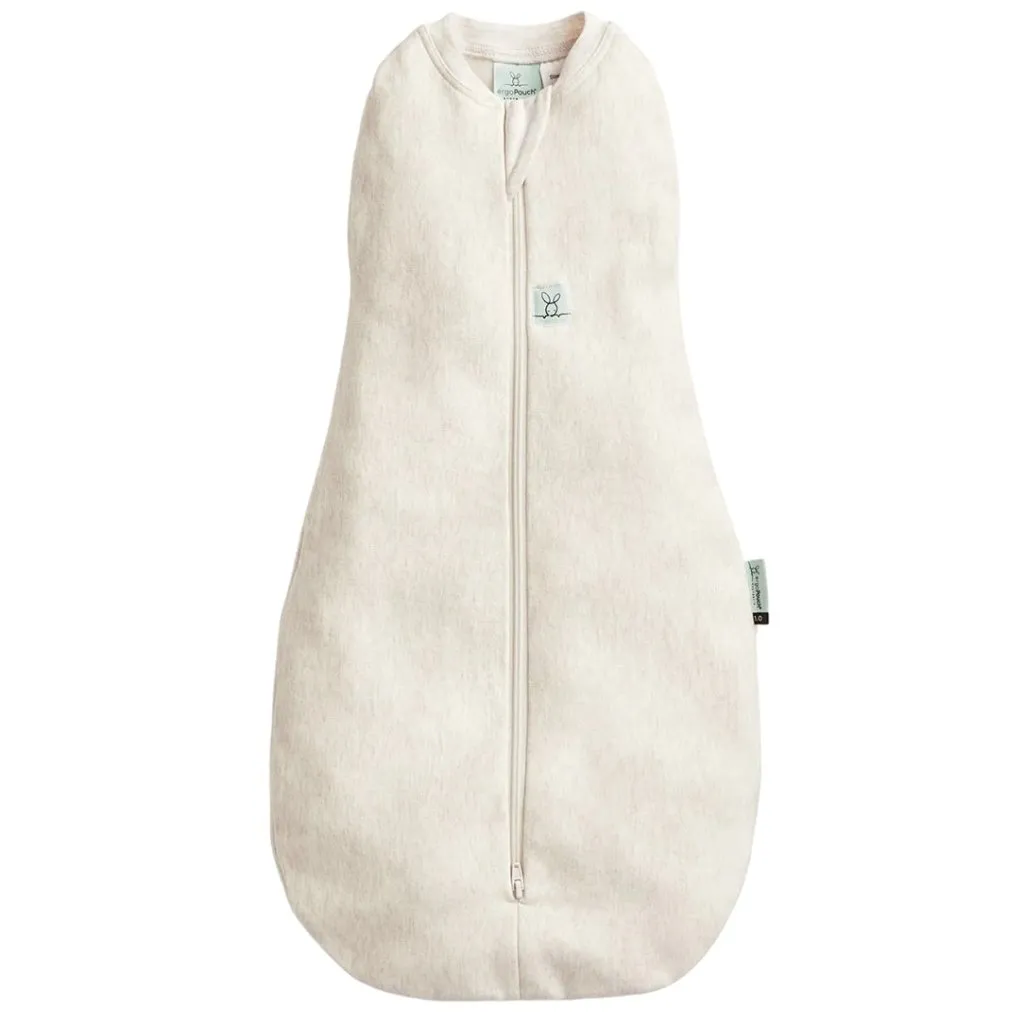 ERGOPOUCH - Organic All Year Cocoon Swaddle Sleeping Bag 1.0 Tog - Oatmeal